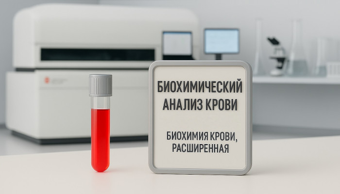 Биохимия крови расширенная. Биохимический анализ крови.                                             
