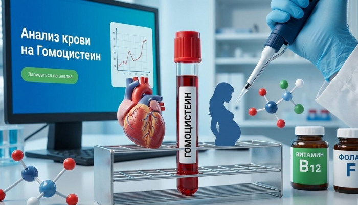 Гомоцистеин: биохимия, клиническое значение и интерпретация лабораторного анализа