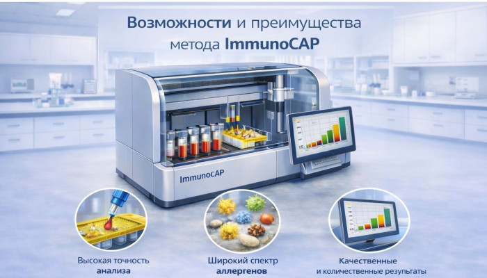 Специфические IgE методом ImmunoCAP: принцип, возможности и границы применения анализа крови на аллергию