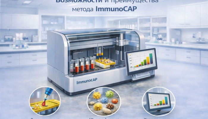 Специфические IgE методом ImmunoCAP: принцип, возможности и границы применения анализа крови на аллергию