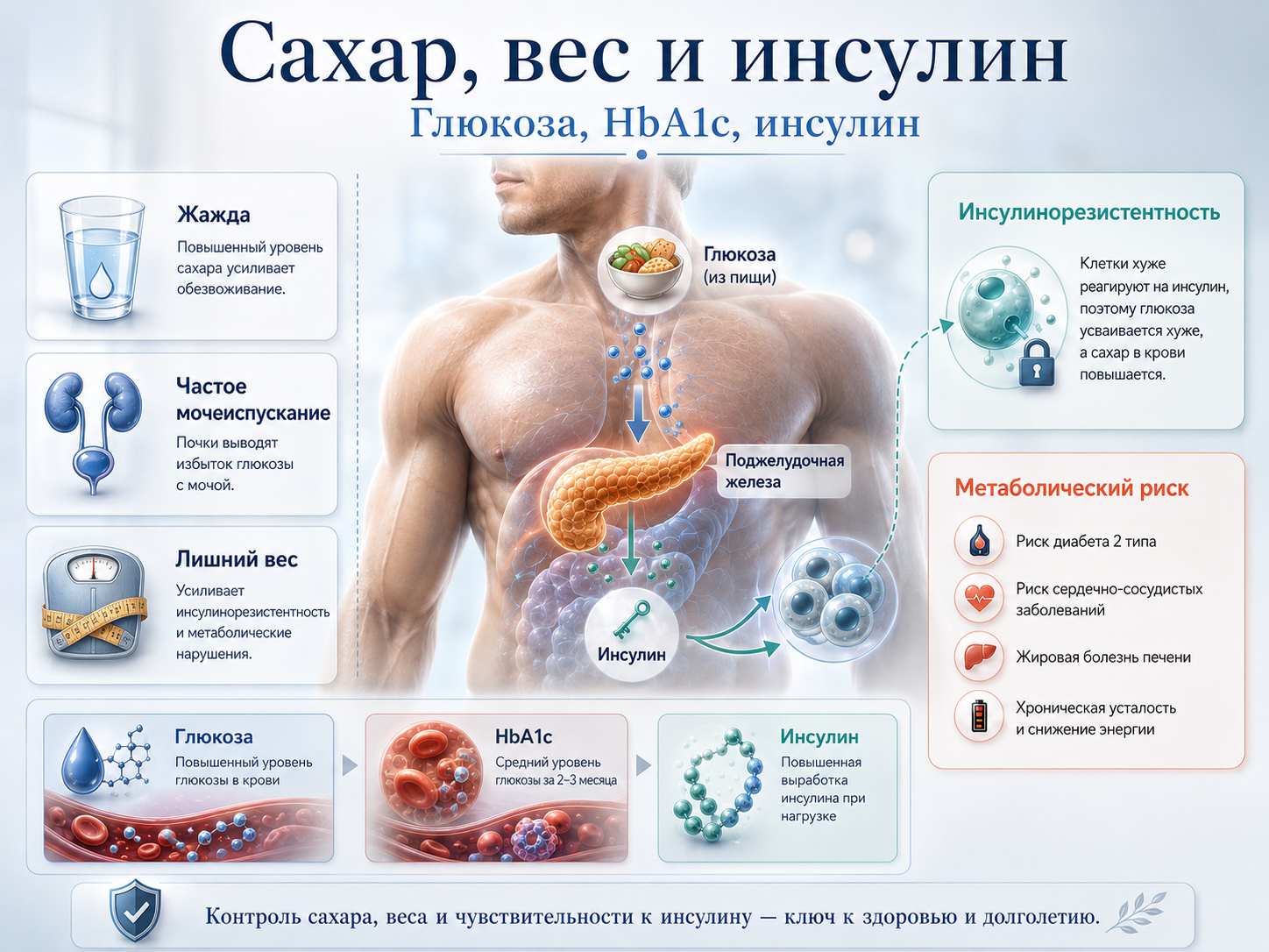 лишний вес, инсулинорезистентность