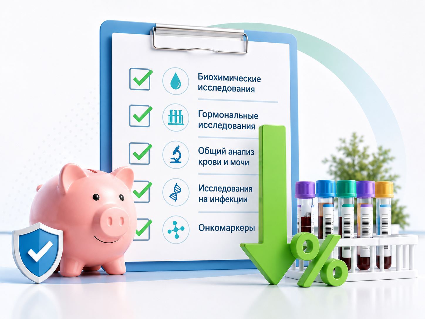 Сдать анализы дешевле